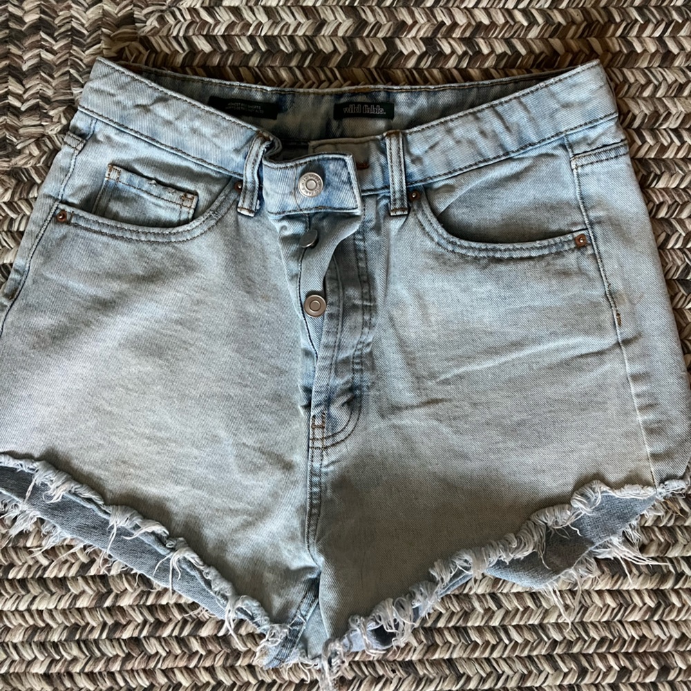 Wild Fable high rise Jean shorts